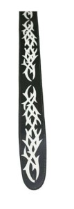 Pasek do Gitary - Perri's 275 2.5” Leather Strap Screen Print – Tribal