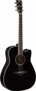 Gitara Elektroakustyczna - Yamaha FGX830C BL Black