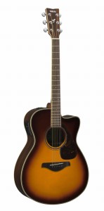 Gitara Elektroakustyczna - Yamaha FSX830C BS Brown Sunburst