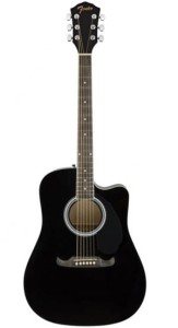 Gitara Elektroakustyczna - Fender FA 125CE Dreadnought Black WN