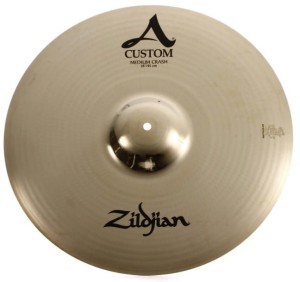 Zildjian 18" A Custom Medium Crash Brilliant