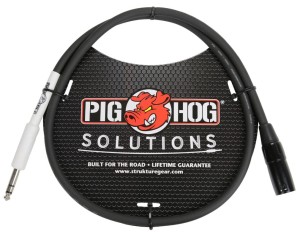 Przejściówka XLR - Jack 6,3 mm - Pig Hog PX4T3