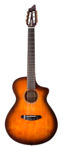 Gitara Elektroakustyczna - Breedlove Discovery Concert Satin Bourbon Nylon CE Engelmann Mahogany