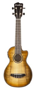 Ukulele - Breedlove Lu'au Concert Natural Sadow CE Myrtlewood Myrtlewood