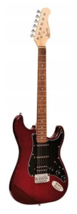 Gitara Elektryczna - Ever Play ST-2 MTR/BK SSH