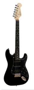 Gitara Elektryczna - Ever Play ST-2 BK/BK SSH