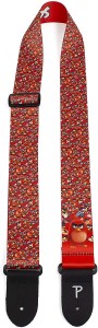 Pasek do Gitary - Perri's 8183 2" Angry Birds Red Collage