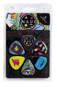 Zestaw Kostek Gitarowych - Perri's MAS1 Maui & Sons