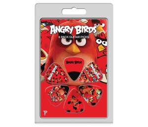 Zestaw Kostek Gitarowych - Perri's AB3 Angry Birds