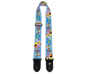 Pasek do Gitary - Perri's 8252 2" Emoji Hippy Musical Poop