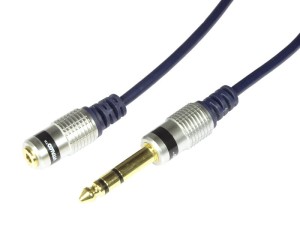 Tri 12253 Jack 6,3mm WT 3,5mm GN 5m Vitalco