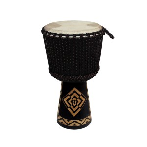 KG Djembe DAPRO 60-DC BLK Wave Diamond Craving Black Wave