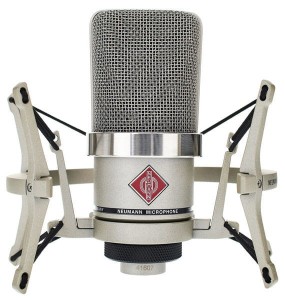 Mikrofon pojemnościowy z uchwytem wstrząsowy - Neumann TLM 102 NI Studio Set