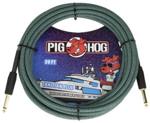 Pig Hog PCH20TAB Tahitian Blue
