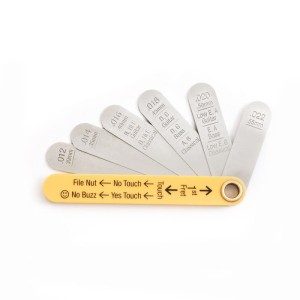 Przyrząd do Ustawiania Wysokości Siodełka - Music Nomad Precision Nut Height Gauge MN601