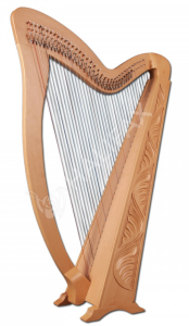 Harfa celtycka - Halifax 2775 BW Celtic Harp 36