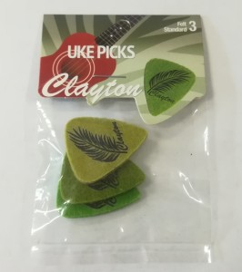 Kostka do Ukulele - Clayton UKL filcowe