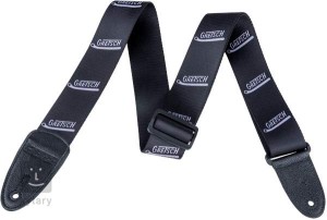 Pasek do Gitary - Fender Gretsch Wings Strap Blk/Gry