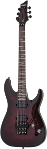 Gitara Elektryczna - Schecter Omen Elite6 FR Black Cherry Burst