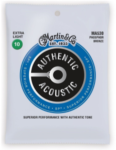 Struny do Gitary Akustycznej - Martin MA530 10-47