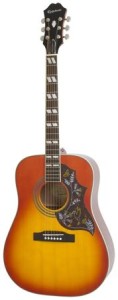 Gitara Elektroakustyczna - Epiphone Hummingbird Studio FC Faded Cherry Sunburst