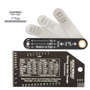 Zestaw Przyrządów Pomiarowych - Music Nomad Truss Rod Guauge & String Action Guage Combo Bundle MN614
