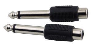 Przejściówka RCA-6,3mm - Pig Hog PA RF14M RCA F 6,3mm M Mono Adapter 2pack