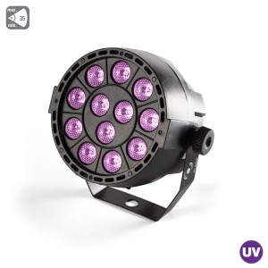Flash LED PAR 36 12x UV