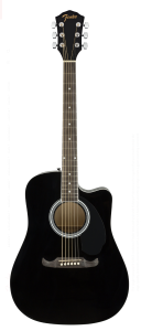Gitara Elektroakustyczna - Fender FA 125CE Dreadnought Black WN