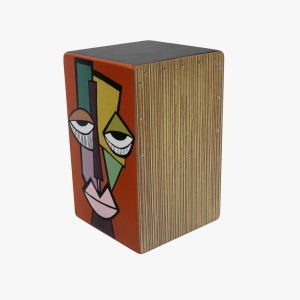 KG Cajon BSP FS Red Fixed Snare