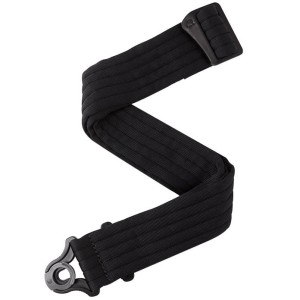 Pasek do Gitary - D'addario 50BAL01 Auto Lock Strap Padded Black z automatyczną blokadą