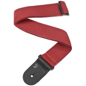D'addario PWS101 Red Strap Pasek