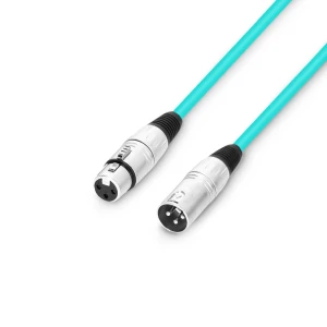 Adam Hall K3MMF0100GR Zielony Kabel mikrofonowy