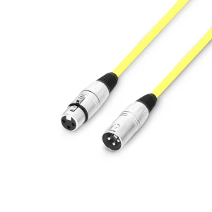 Adam Hall K3MMF0100YE Żółty Kabel mikrofonowy
