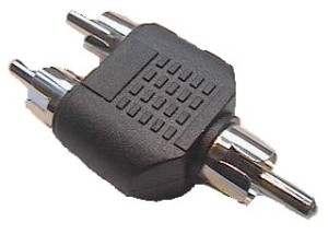 Przejściówka 1 x  wtyk RCA-2 x wtyk RCA - Tri 3175 