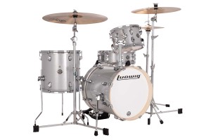 Zestaw Perkusji Akustycznej - Ludwig Breakbeats LC2797 Silver Sparkle