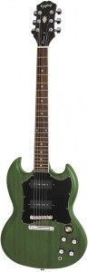 Gitara elektryczna - Epiphone SG Classic Worn P90 WIG Worn Inverness Green
