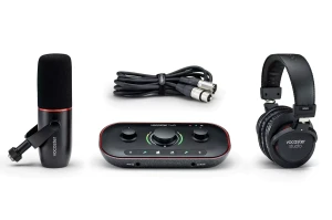 Focusrite Vocaster Two Studio Interface do podcastów, vlogowania, streamingu