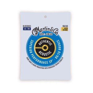 Struny do Gitary Akustycznej - Martin MA240 Bluegrass 12-56