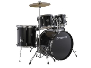 Zestaw Perkusyjny - Ludwig Accent Fuse Black LC19011