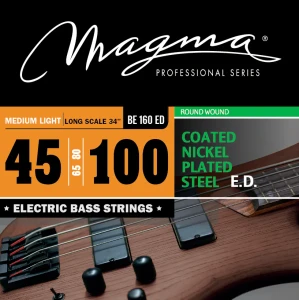Struny do Gitary Basowej IV - Magma BE160ED 45-100 Coated