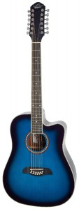 12-strunowa Gitara Elektroakustyczna - Oscar Schmidt by Washburn OD 312 CE TBL 