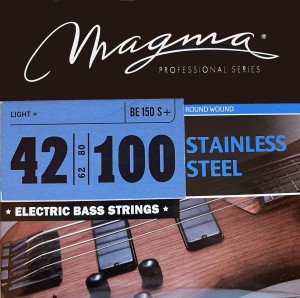 Struny do gitary basowej - Magma BE150S+ 42-100