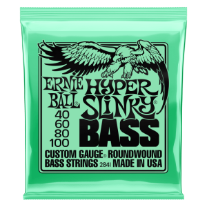 Ernie Ball 2841 40-100 Hyper Slinky Struny go gitary basowej