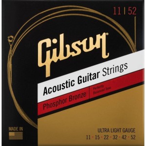 Struny do Gitary Akustycznej - Gibson SAG PB11 Phosphor Bronze 11-52 Ultra Light 