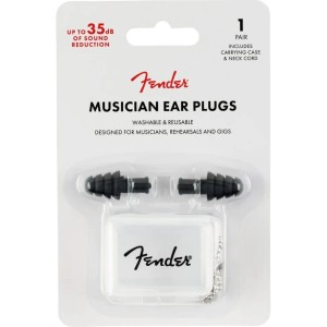 Fender Musican Black Ear Plugs