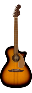 Fender Newporter Player Sunburst WN Gitara Elektroakustyczna