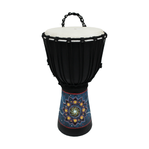 KG Djembe DJZP 40-1 Light African Painted Style 1