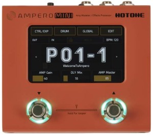 Hotone Ampero Mini OR Orange Multiefekt Gitarowy