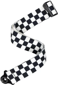 D'addario 50BAL13 Auto Lock Skater Checkerboard Pasek